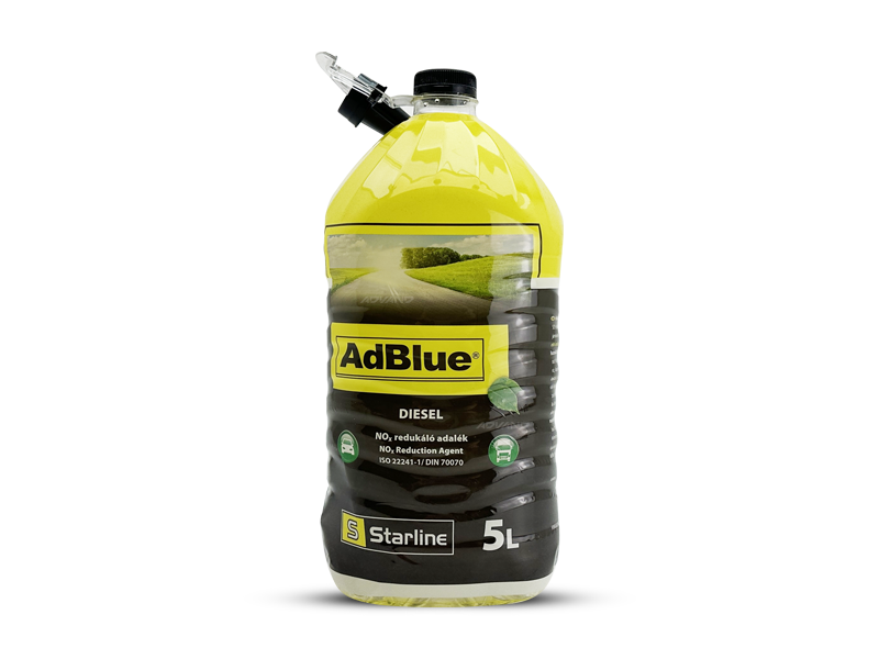 STARLINE AdBlue 5L AdBlue adalék 5l kannában kiöntőcsőrrel